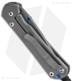 Chris Reeve Small Sebenza 31 Knife Titanium (2.94" Raindrop Damascus) -Chris Reeve Store Chris Reeve Small Sebenza 31 Ti Raindrop Damascus BHQ 99029 jr side