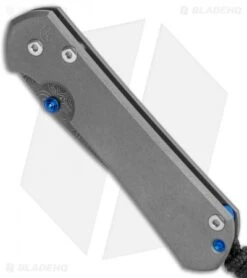 Chris Reeve Small Sebenza 31 Knife Titanium (2.94" Raindrop Damascus) -Chris Reeve Store Chris Reeve Small Sebenza 31 Ti Raindrop Damascus BHQ 99029 jr spine