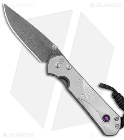 Chris Reeve Small Sebenza 31 Frame Lock Knife Gray Titanium (3" Damascus) 3 Chris Reeve Small Sebenza 31 Frame Lock Knife Gray Titanium (3" Damascus)
