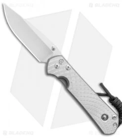 Chris Reeve Small Sebenza 31 Unique Graphic Hematite Cabochon Polished (A)