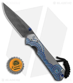 Chris Reeve Small Sebenza 31 Unique Graphic Triple Mosaic Opal (3" Damascus) -Chris Reeve Store Chris Reeve Small Sebenza 31 Unique Graphic Triple Mosaic Opal D BHQ 113458 td size
