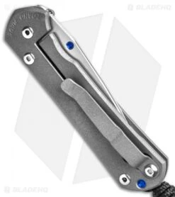 Chris Reeve Small Sebenza 31 Knife Unique Graphic Purple Cross (3" Satin) -Chris Reeve Store Chris Reeve Small Sebenza 31 Unique Graphic Unique Graphic Purple Cross A BHQ 113452 td side