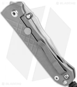 Chris Reeve Umnumzaan Frame Lock Knife Titanium (3.7" Satin) -Chris Reeve Store Chris Reeve Umnumzaan DP Ti Folder SW BHQ 3649 jr side