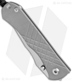 Chris Reeve Umnumzaan Left Hand Frame Lock Knife Titanium (3.675" Plain) LH -Chris Reeve Store Chris Reeve Umnumzaan LH Ti Folder Plain UMN 1003 BHQ 102232 jr spine