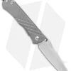 Chris Reeve Umnumzaan Left Hand Frame Lock Ti (3.675" Plain) LH Blade Show Bead