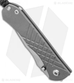 Chris Reeve Umnumzaan Left Hand Frame Lock Ti (3.675" Plain) LH Blade Show Bead -Chris Reeve Store Chris Reeve Umnumzaan Left Hand Frame Lock Ti 3.675 Plain LH Blade Show Bead BHQ 134537 LS Spine