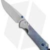 Chris Reeve Small Sebenza 21 Graphic Blue Sapphire Cabochon (2.9" Satin) 3/28/17 -Chris Reeve Store Chris Reeve small Sebenza 21 graphic blue sapphire cabochon satin BHQ 68491 er