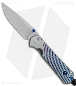 Chris Reeve Small Sebenza 21 Graphic Blue Sapphire Cabochon (2.9" Satin) 3/28/17