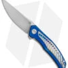 Shirogorov/Chris Reeve UniQuantum Frame Lock Knife Dark Blue Alutex (4" BB) -Chris Reeve Store Shirogorov and Chris Reeve Collab UniQuantum SE Alutex Dark Blue Satin BHQ 147523 jr