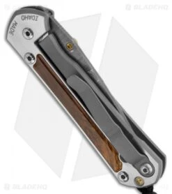 Chris Reeve Small Sebenza 21 Knife W/ Honduran Rosewood Inlay (2.94" Damascus) 5 Chris Reeve Small Sebenza 21 Knife W/ Honduran Rosewood Inlay (2.94" Damascus) -Chris Reeve Store chris reeve folder small sebenza 21 h rosewood stainle side