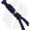 Chris Reeve Knives Large Midnight Blue Cord Tie Lanyard W/ Gears Bead -Chris Reeve Store chris reeve large cord tie midnight blue gears bead
