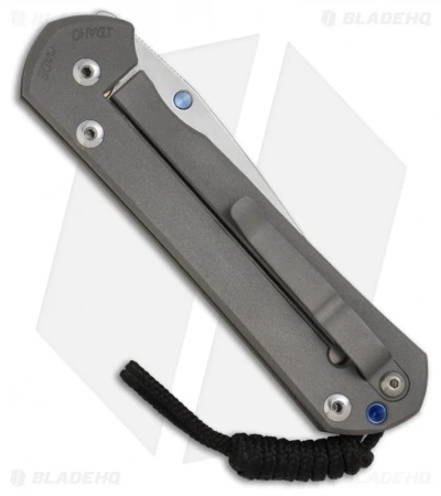 Chris Reeve Large Sebenza 21 Knife (3.625" Stonewash Serr) 4 Chris Reeve Large Sebenza 21 Knife (3.625" Stonewash Serr) - Image 2