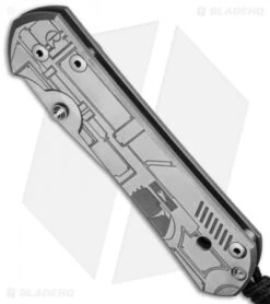 Chris Reeve Large Sebenza 21 Knife CGG Side Arm (3.625" Satin) -Chris Reeve Store chris reeve large sebenza 21 cgg side arm bottom cm