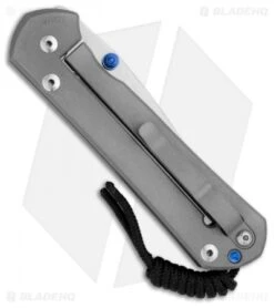 Chris Reeve Large Sebenza 21 Insingo Knife W/ Double Lug (3.625" Stonewash) -Chris Reeve Store chris reeve large sebenza 21 double thumb lug back 2 1