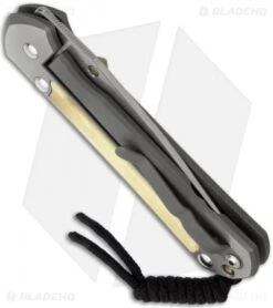 Chris Reeve Large Sebenza 21 Knife W/ Mammoth Ivory (3.625" Plain) 09/2009 -Chris Reeve Store chris reeve large sebenza 21 mammoth ivory gold side