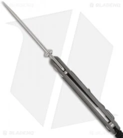 Chris Reeve Large Sebenza 21 Knife W/ Micarta & Dual Thumb Lug (3.625") -Chris Reeve Store chris reeve large sebenza 21 micarta double thumb lug top