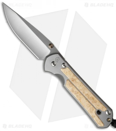 Chris Reeve Large Sebenza 21 Knife Box Elder Burl (3.625" Polish) 3 Chris Reeve Large Sebenza 21 Knife Box Elder Burl (3.625" Polish)