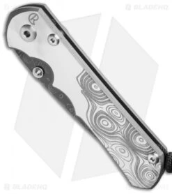 Chris Reeve Sebenza 25 Frame Lock Knife CGG (Raindrop Damascus) -Chris Reeve Store chris reeve large sebenza 25 cgg raindrop damascus bottom cm