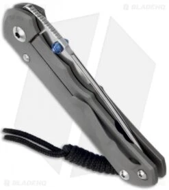 Chris Reeve Large Sebenza 21 Knife W/ Double Thumb Lug (3.625" Stonewash) -Chris Reeve Store chris reeve large sebenzas 21 unique graphic double thumb stud blue