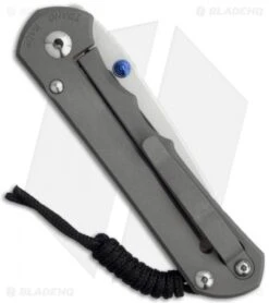 Chris Reeve Sebenza 25 Frame Lock Knife (3.625" Stonewash) -Chris Reeve Store chris reeve sebenza 25 back