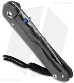 Chris Reeve Sebenza 25 Frame Lock Knife (3.625" Stonewash) -Chris Reeve Store chris reeve sebenza 25 side