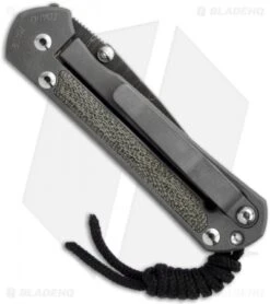 Chris Reeve Small Sebenza 21 Knife Double Lug + Micarta (2.94" Ladder Damascus) -Chris Reeve Store chris reeve sebenza back