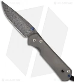 Chris Reeve Large Sebenza 21 Knife W/ Spirograph Damascus