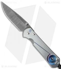 Chris Reeve Large Sebenza 21 Knife Unique Graphic (Ladder Damascus) Nov 2012