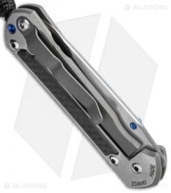 Chris Reeve Small Sebenza 21 Knife Left Handed Carbon Fiber (2.94" Stonewash) -Chris Reeve Store chris reeve small sebenza 21 insingo left handed blk cf side cm