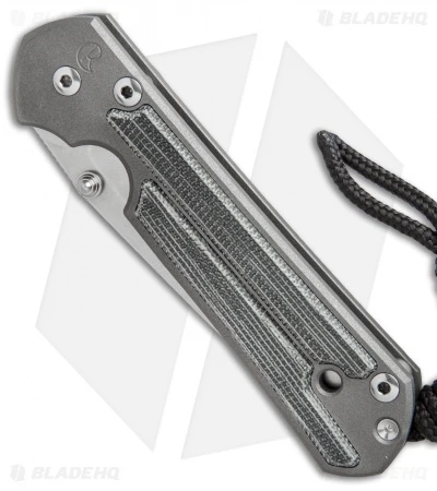 Chris Reeve Small Sebenza 21 Tanto Knife W/ Micarta Inlays (2.94" Stonewash) 4 Chris Reeve Small Sebenza 21 Tanto Knife W/ Micarta Inlays (2.94" Stonewash) - Image 2