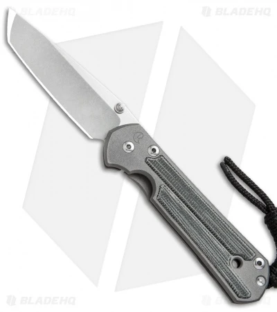 Chris Reeve Small Sebenza 21 Tanto Knife W/ Micarta Inlays (2.94" Stonewash) 3 Chris Reeve Small Sebenza 21 Tanto Knife W/ Micarta Inlays (2.94" Stonewash)