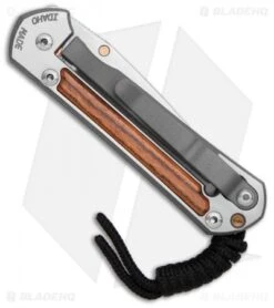 Chris Reeve Small Sebenza 21 Knife W/ Bocote Inlays (2.94" Plain) 7 Chris Reeve Small Sebenza 21 Knife W/ Bocote Inlays (2.94" Plain) -Chris Reeve Store chris reeve small sebenza 21 wood bocote inlay back bhq 12888 jr